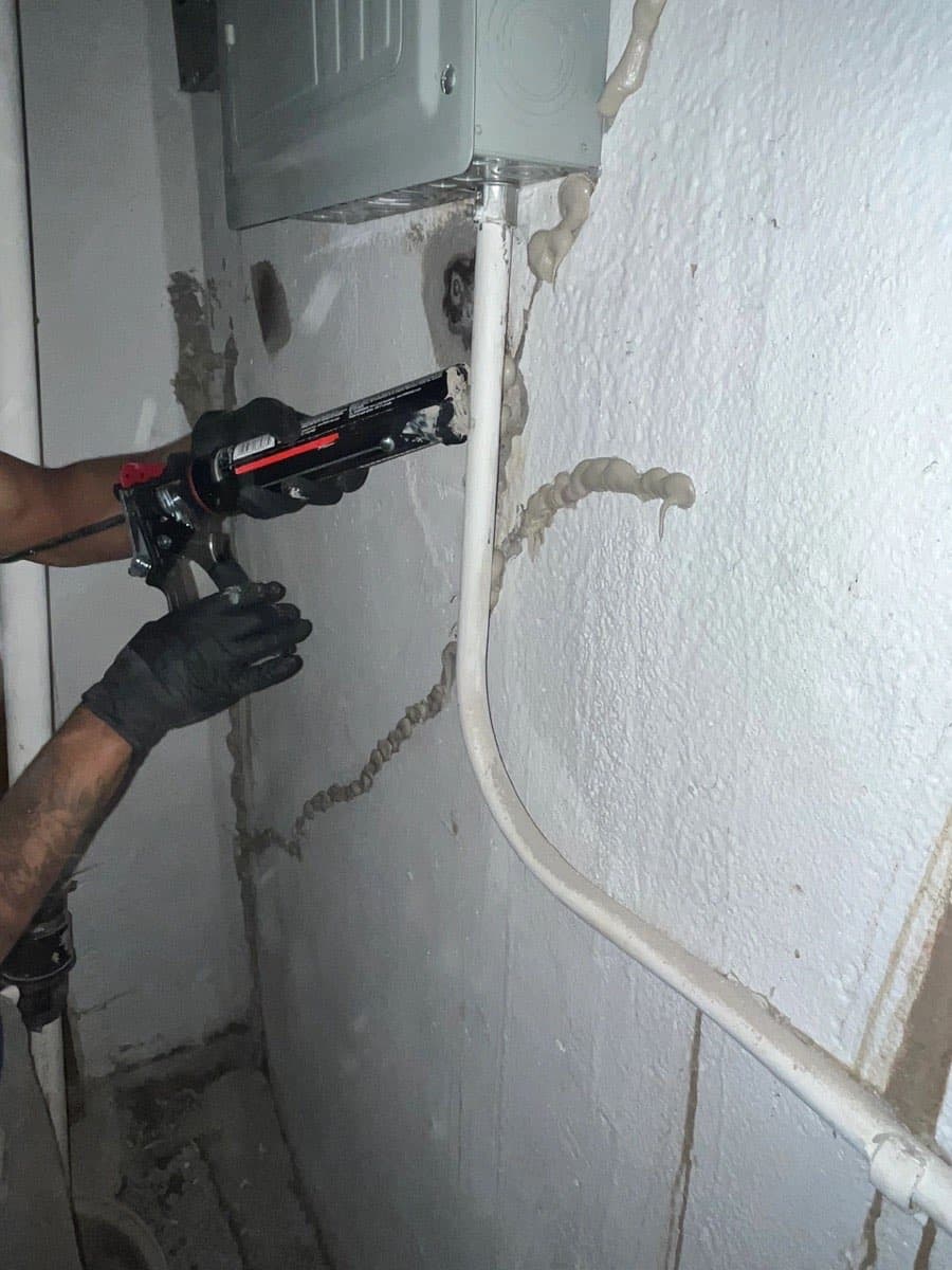 Multiple Crack Repairs