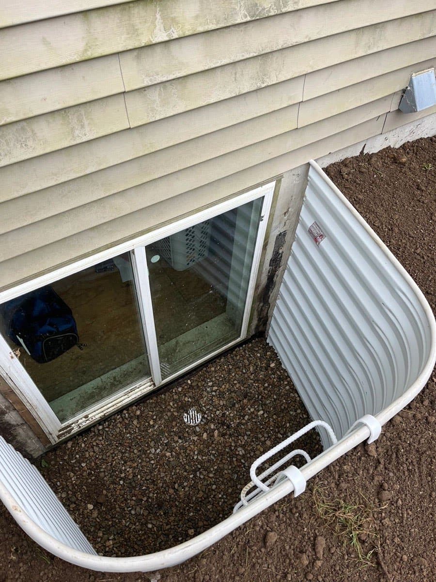 Emergency Egress Window Install — St. Clair County, MI