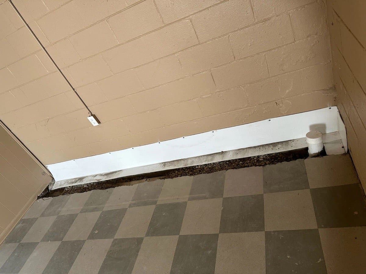 Waterproofing & Drain Tile System — St. Clair County, MI
